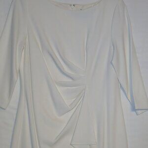 Jessica Howard white cream dress sizes 12 petite